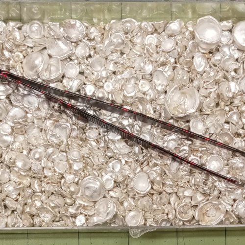 Judy Larson's Recycling Scrap Into Sheet Metal - Step 1, Metalwork, Stamping, Stamps, Butane Torch, Soldering, Solder, ensures that the remaining metal can be hallmarked